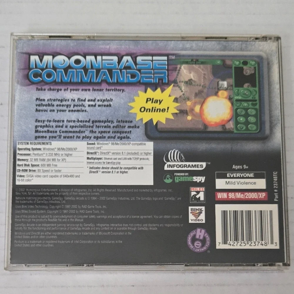 Infogrames vintage 2002